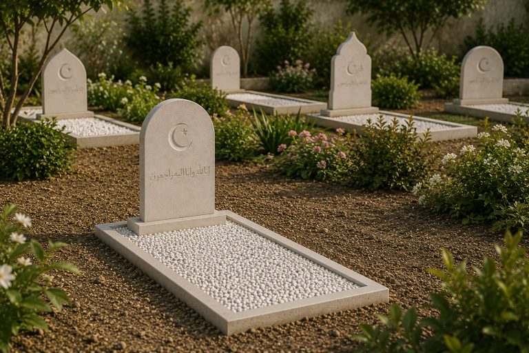 Inhumation en carré musulman